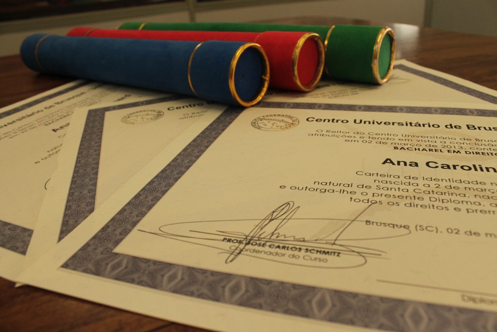 diplomas