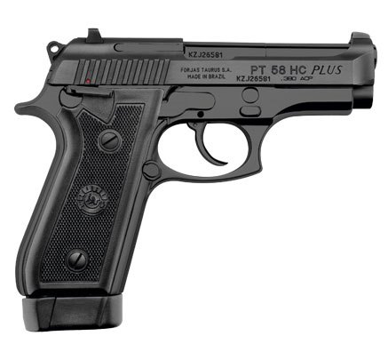 PISTOLA TAURUS PT 58 HC PLUS OXIDADO CAL. .380