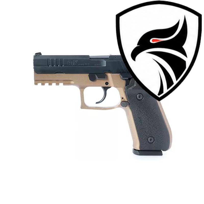 Pistola AREX Semiautomática Zero 1 Standard FDE 9mm