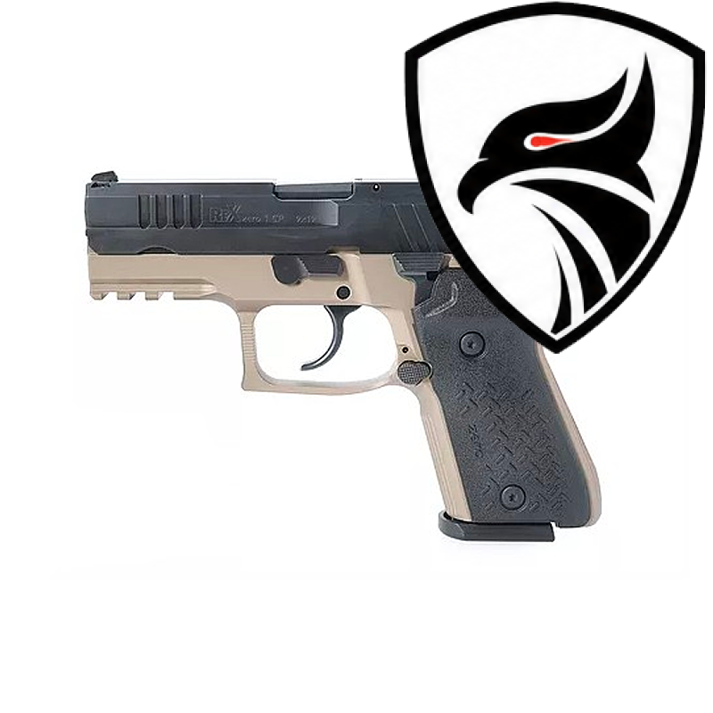 Pistola AREX Semiautomática Zero 1 Compact FDE 9mm