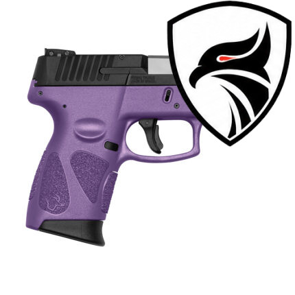 Pistola Taurus 9mm G2C Púrpura