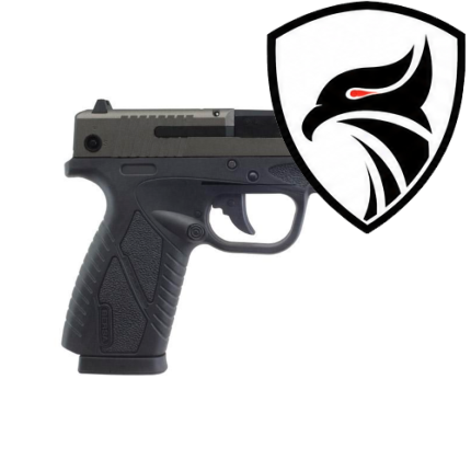 Pistola BERSA BP40CC OXi, Calibre 40S&W, 3.3″, 7 Tiros