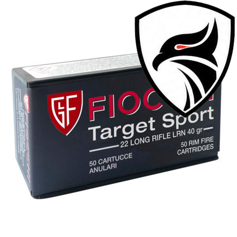 Cartucho Fiocchi .22LR Target Sport Cx.50un