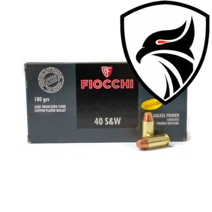 Munição Fiocchi .40S&W LL RNCP 180gr Cx.50un