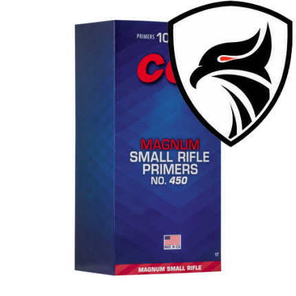Espoleta CCI 450 MAG Small Rifle Primer Cx.1000Un