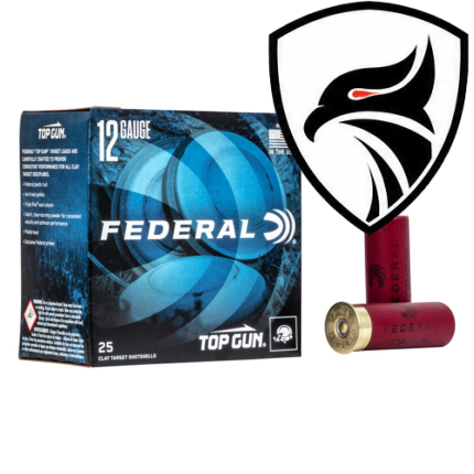 Cartucho Federal .12GA [70mm] Top Gun 121 7.5 Cx.25un