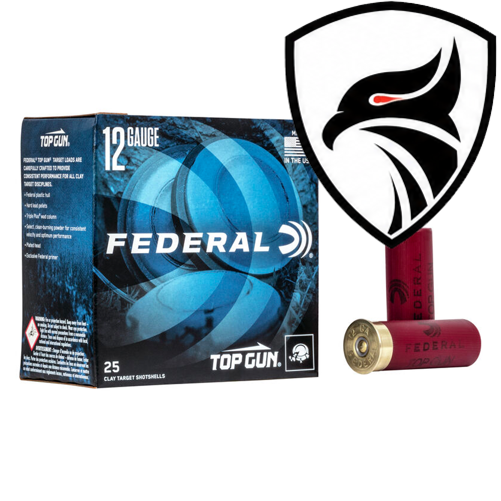 Cartucho Federal .12GA [70mm] Top Gun 121 7.5 Cx.25un