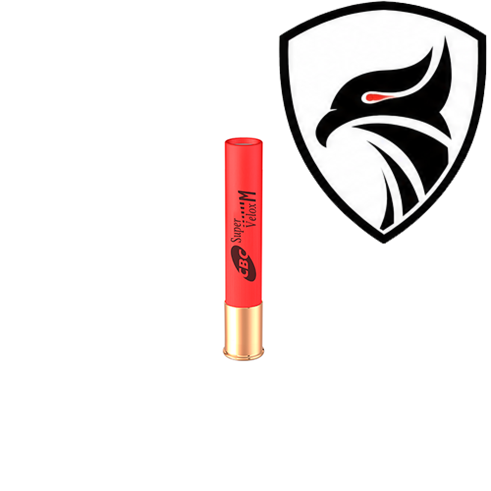 Cartucho CBC .36GA [76,2mm] Super Velox M3″ CH-3 Cx.25un