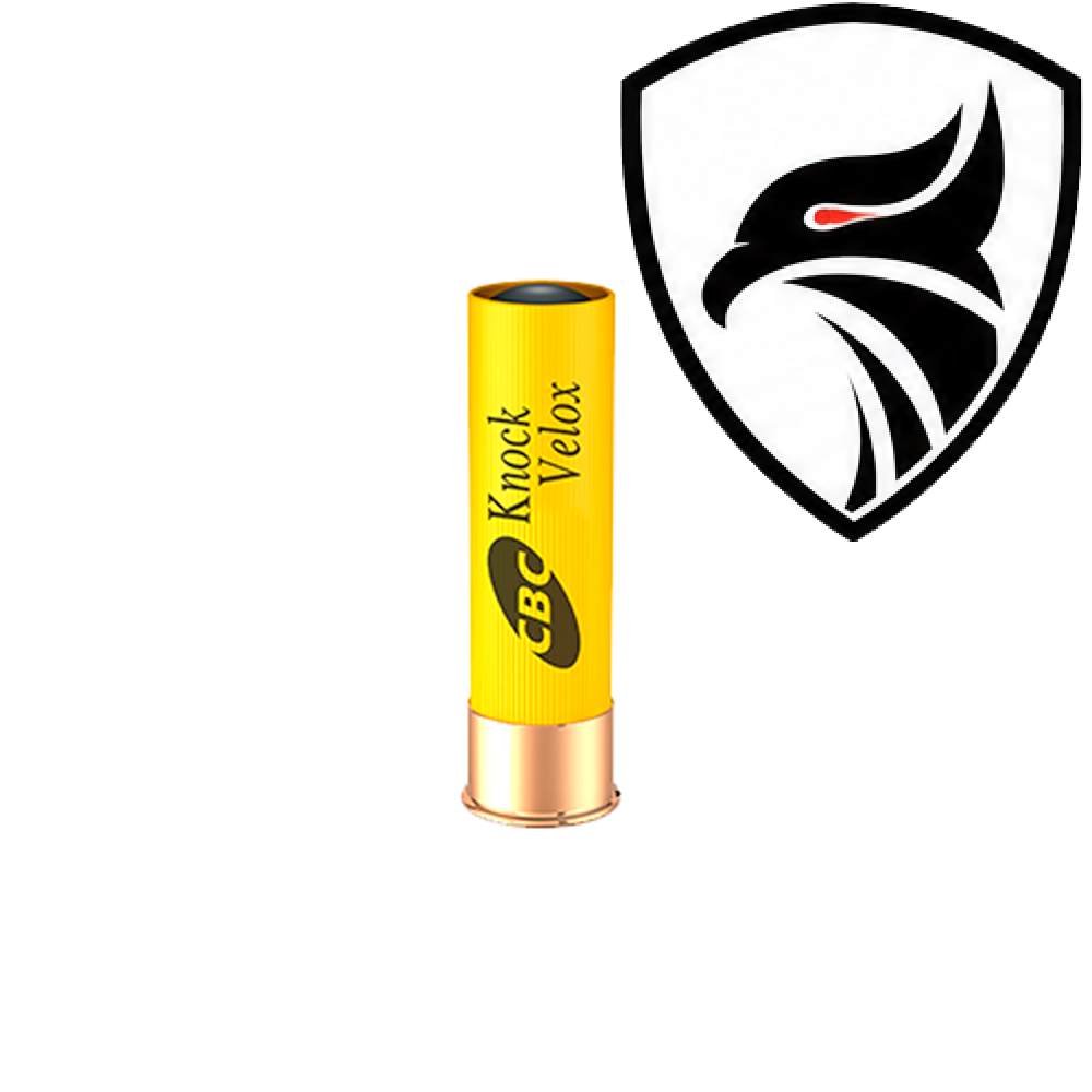 Cartucho CBC .20GA [70mm] Knock Velox CH-SG1 Cx.25un
