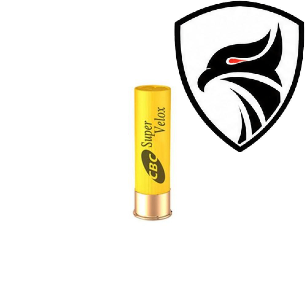 Cartucho CBC .20GA [70mm] Super Velox CH-7 Cx.25un