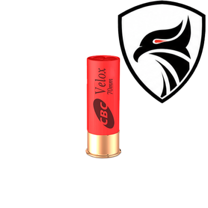 Cartucho CBC .12GA [70mm] Super Velox CH-3 AEL Cx.25un