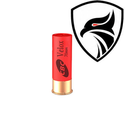 Cartucho CBC .12GA [70mm] Super Velox CH-7 AEL Cx.25un