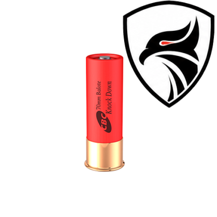 Cartucho CBC .12GA [70mm] Balote Knock Down Cx.10un