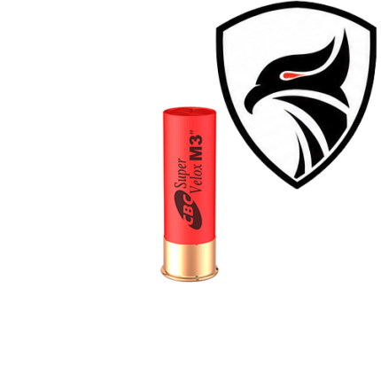 Cartucho CBC .36GA [63,5mm] Plast CH-5 Cx.25un