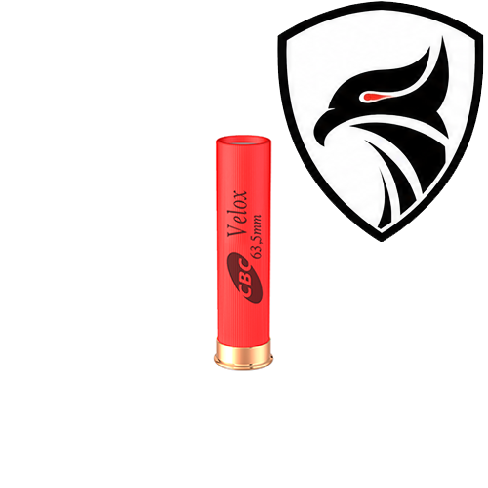 Cartucho CBC .32GA [63,5mm] Plast CH-5 Cx.30un
