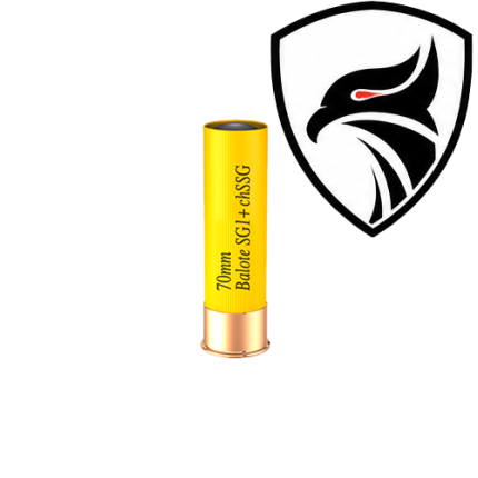 Cartucho CBC .20GA [70mm] Knock Plus SG1 CH-SSG Cx.25un