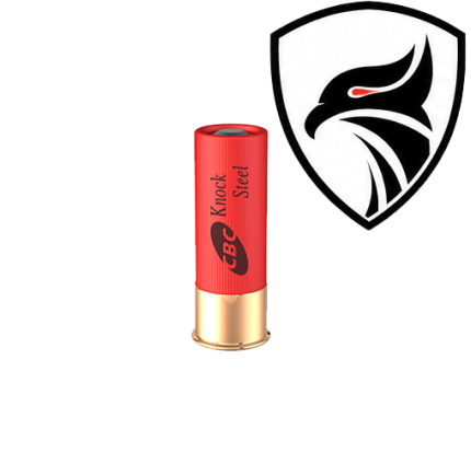Cartucho CBC 12/70 K. Steel – Balote + Aço C 25un