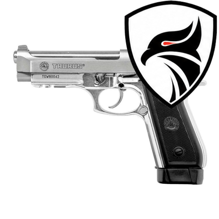 Pistola Taurus PT59S/19 .380ACP Inox Fosco - Imagem 2