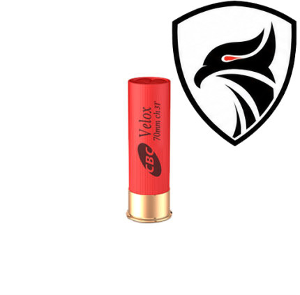 Cartucho CBC .16GA [70mm] Plast CH-3T Cx.30un
