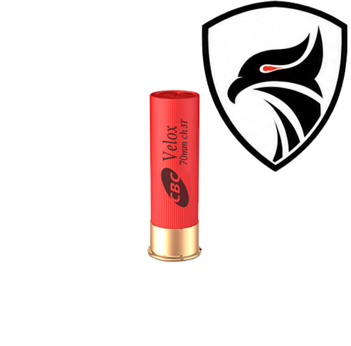 Cartucho CBC .16GA [70mm] Plast CH-3T Cx.30un