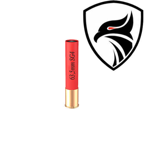 Cartucho CBC .36GA [63,5mm] Knock Velox SG4 Cx.25un