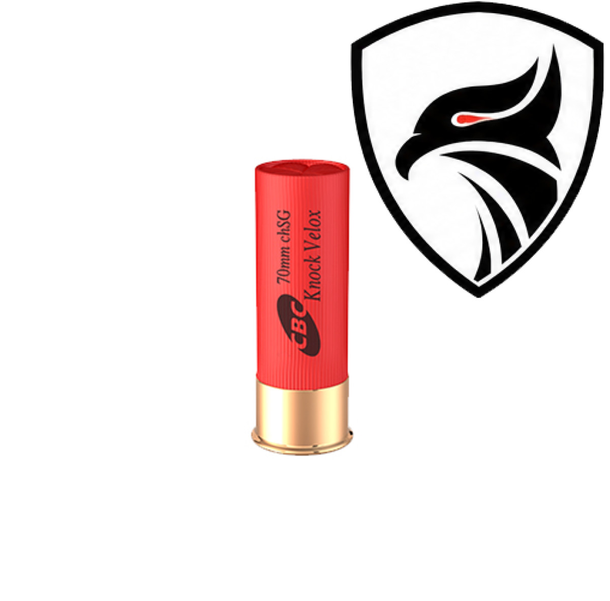 Cartucho CBC .12GA [70mm] Knock Velox CH-SG Cx.25un