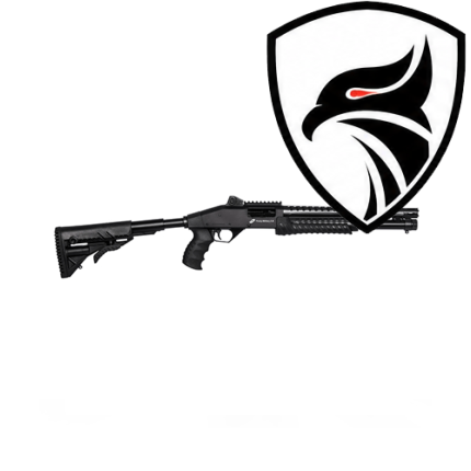 Espingarda Pump CBC Military 3.0 RT Calibre 12/16″ FULL