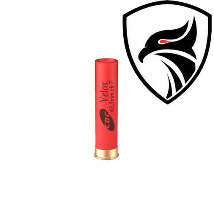 Cartucho CBC .32GA [63,5mm] Plast CH-7 Cx.30un