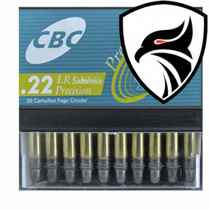 Munição CBC 22 LR Subsonico Precision CHOG 40GR