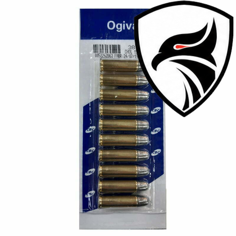 Munição CBC 38 CHOG SPL 158GR