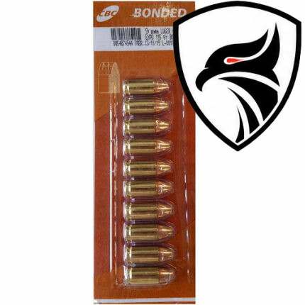 Munição CBC 9MM LGR EXPO +P+ 115GR BONDED