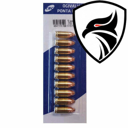 Munição CBC 9MM Luger ETOG 124GR