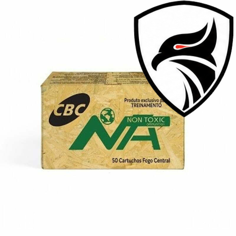 Munição CBC 9MMLUGER EOOG 124GR NTA CXT C