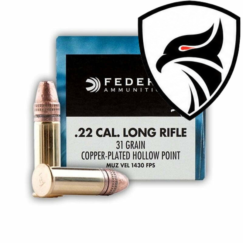 Munição Federal 22 LR GAME-SHOK COBRE PONTA OCA 31 GR – CX 50
