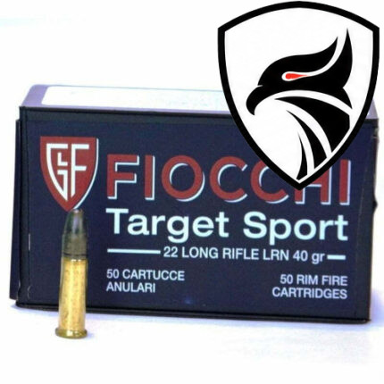 Munição Fiocchi 22 LR Target Sport 40gr – Cx 50