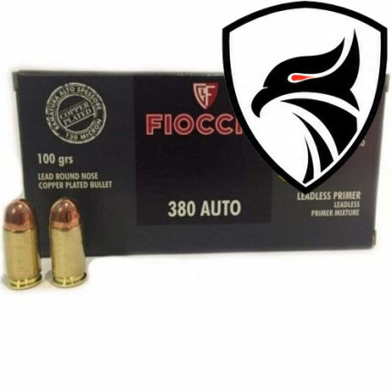 Munição Fiocchi 380 AUTO RNCP 100gr – Cx 50