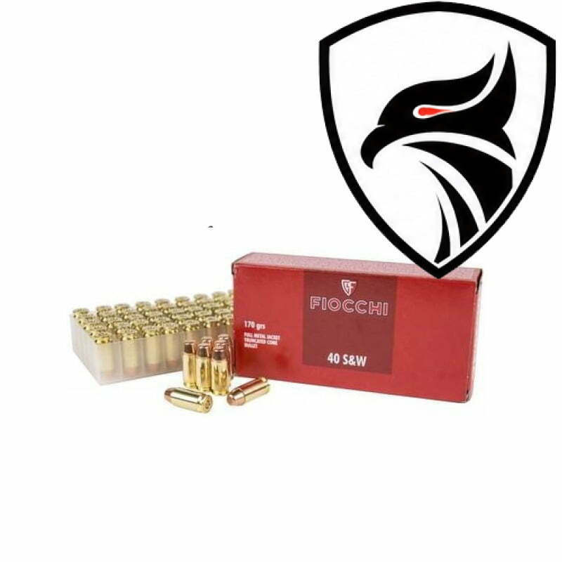 Munição Fiocchi .40 S&W 170gr FMJTC – Cx 50