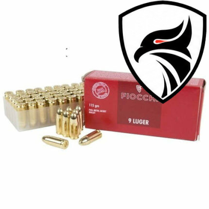 Munição Fiocchi 9MM LUGER 115gr FMJ – Cx 50