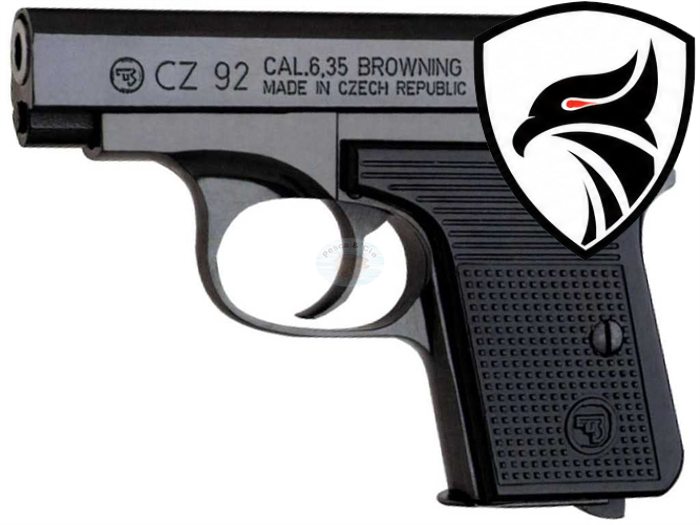 Pistola Semi-Automática Ceska Zbrojovka CZ 92 Cal. 6.35mm