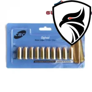munições calibre 9mm
